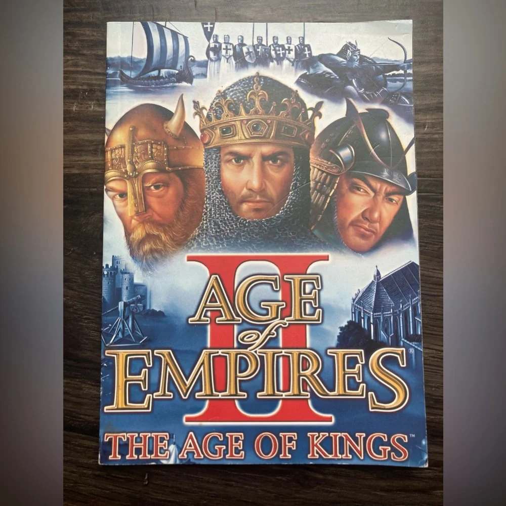 Age Of Empires II 2 Gold Edition PC Computer Game 2002 w/ Scenario Design Kit